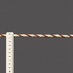 CORDÃO MÉDIO 7mm CREME/FERRUGEM 50m