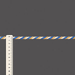 CORDÃO MÉDIO 7mm CRU/MOSTARDA/AZUL ROYAL 30m