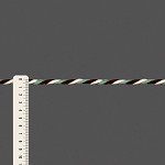 CORDÃO MÉDIO 7mm VERDE/CHAMPAGNE/MARROM 30m