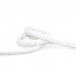 CORDÃO POLIÉSTER MÉDIO 5mm BRANCO 100m