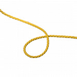 CORDÃO SÃO FRANCISCO FINO 4mm AMARELO