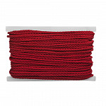 CORDÃO SÃO FRANCISCO FINO 4mm VERMELHO