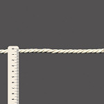 CORDÃO SÃO FRANCISCO GROSSO 7mm CREME 30m	
