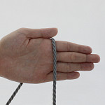 CORDÃO SÃO FRANCISCO MÉDIO 5mm CINZA MÉDIO CORDÃO SÃO FRANCISCO MÉDIO 5mm CINZA MÉDIO