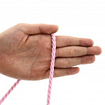 CORDÃO SÃO FRANCISCO MÉDIO 5mm ROSA