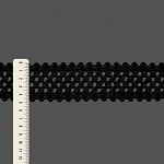 ELÁSTICO AKIRA 4,9cm PRETO