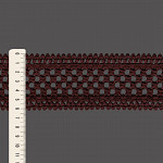 ELÁSTICO AKIRA 6,2cm MARROM 25m