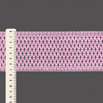 ELÁSTICO AKIRA 7,4cm ROSA 25m