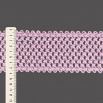 ELÁSTICO AKIRA 8cm ROSA 25m