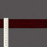 ELÁSTICO CANELADO 3,8cm RED 25m