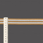ELÁSTICO CROCHÊ 2,6cm CARAMELO/SEM BENEFICIAMENTO 20m