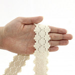 ELÁSTICO CROCHÊ 3,8cm CRU 25m