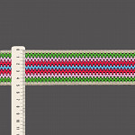 ELÁSTICO CROCHÊ 5cm AREIA/VERDE/ROSA/PINK/AZUL PASTEL 25m