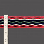 ELÁSTICO CROCHÊ 5cm MELANCIA/CEREJA/CHAMPAGNE/AZUL/VERDE 25m