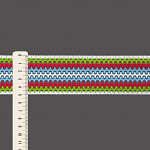 ELÁSTICO CROCHÊ 5cm SEM BENEFICIAMENTO/VERDE/PINK/AZUL PASTEL 25m