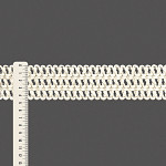 ELÁSTICO CROCHÊ BOLINHA NINA 4,1cm CHAMPAGNE 25m
