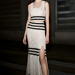 ELÁSTICO CROCHÊ LISTRADO MARIA 5,2cm CHAMPAGNE/PRETO 25m