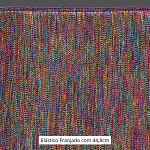 ELÁSTICO FRANJADO LUREX 44,8cm MULTICOR 10m