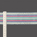 ELÁSTICO FRANZIDO 6,9cm CHAMPAGNE/AZUL/ROSA/AZUL PISCINA 25m