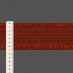 ELÁSTICO FRANZIDO 6,9cm CONHAQUE/MARROM 25m