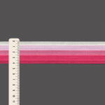 ELÁSTICO LISTRADO 4,2cm CHAMPAGNE/ROSA/PINK/MAGENTA 25m