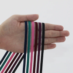 ELÁSTICO LISTRADO VAZADO 4,5cm AZUL/VERDE/ROSA/VINHO/UVA/PRETO 25m