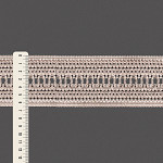 ELÁSTICO PALITO CROCHÊ 6,5cm GELO ACINZENTADO 25m