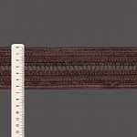 ELASTICO PALITO CROCHE 6,5cm MARROM 25m