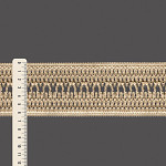 ELÁSTICO PALITO CROCHÊ 6,5cm PALHA 25m
