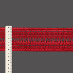 ELÁSTICO PALITO CROCHÊ 6,5cm UVA RUBI 25m