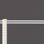 ELÁSTICO PALITO ZIG ZAG 1,3cm SEM BENEFICIAMENTO 25m