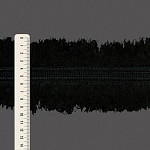 ELÁSTICO PELUCIADO 10cm PRETO 10m 