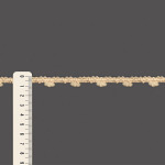 ELÁSTICO POMPOM 1,1cm NATURAL  25m