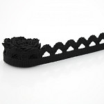 ELASTICO SIANINHA 1,7cm PRETO 50m