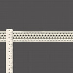 ELÁSTICO SIANINHA 3,3cm CHAMPAGNE 25m