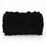 ELÁSTICO SIANINHA AVELUDADO 2,4cm PRETO 20m