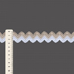 ELÁSTICO SIANINHA LISTRADO DUO 2,9cm SEM BENEFICIAMENTO/CRU 50m