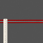 ELÁSTICO VAZADO 1,6cm VERMELHO 25m