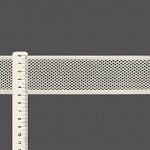 ELÁSTICO VAZADO 4,9cm CHAMPAGNE 25m