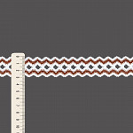 ELÁSTICO ZIG ZAG 2,9cm SEM BENEFICIAMENTO/MARROM 50m