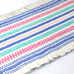 ELÁSTICO ZIG ZAG BABADO TOP 20,2cm CHAMPAGNE/AZUL/ROSA/AZUL PISCINA 10m