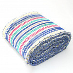 ELÁSTICO ZIG ZAG BABADO TOP 20,2cm CHAMPAGNE/AZUL/ROSA/AZUL PISCINA 10m