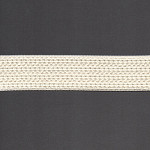 ELÁSTICO ZIG ZAG RELEVO 4,5cm CHAMPAGNE 25m