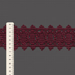 ENTREMEIO BOLINHA CORDÃO 6,3cm MALBEC 30m