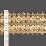 ENTREMEIO BOLINHA CORDÃO 9,9cm AREIA ESCURO 10m