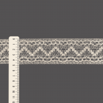 ENTREMEIO CORAÇÃO ZIG ZAG CUORE 4,8cm CRU 30m