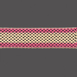 ENTREMEIO CROCHÊ CATIA 6,3cm PÊSSEGO/ROSA 30m