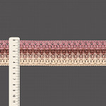 ENTREMEIO CROCHÊ CISSA 4,6cm ROSA VELHO/CAPUCCINO/NÉVOA/CRU 30m