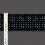 ENTREMEIO CROCHÊ CLARA 8,3cm PRETO