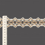 ENTREMEIO CROCHE MANDALA 4,3cm CRU/JUTA 30m